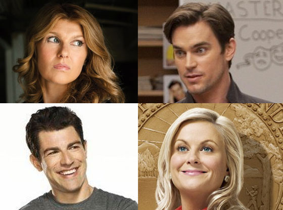 Matt Bomer, Connie Britton, Max Greenfield, Amy Poehler Matt Bomer, Connie Britton, Max Greenfield, Amy Poehler